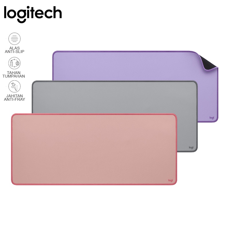 (MOUSEPAD) LOGTECH DESK MAT STUDIO SERIES – HỒNG/XÁM/TÍM