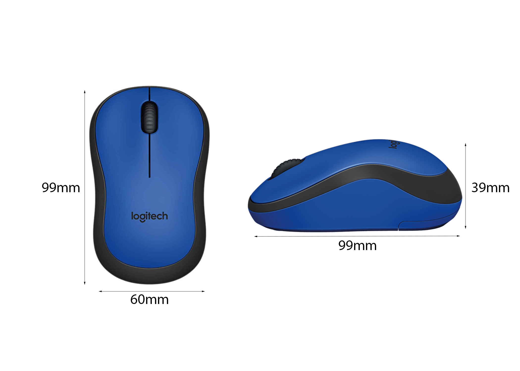 Chuột không dây Logitech M221 Silent chính hãng