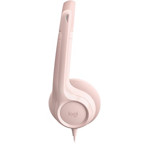 Tai nghe Logitech H390 USB Computer Headset / Rose (981-001282) | Hàng chính hãng