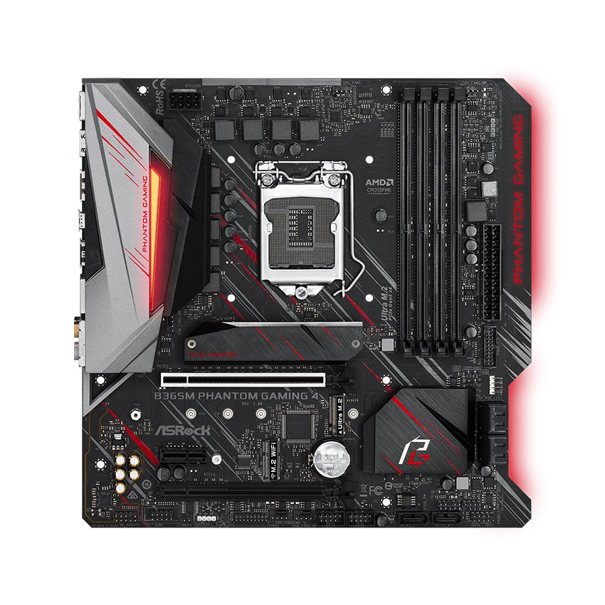 Mainboard ASROCK B365M Phantom Gaming (Intel B365, Socket 1151, m-AT