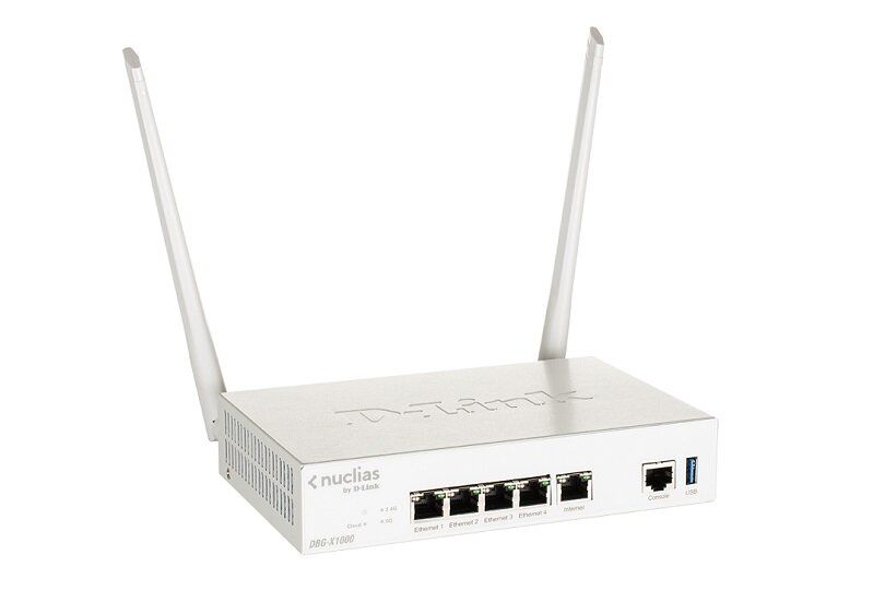 D-LINK DBG-X1000 – UTM FIREWALL GATEWAY WIFI 6 AX1800 QUẢN LÝ CLOUD