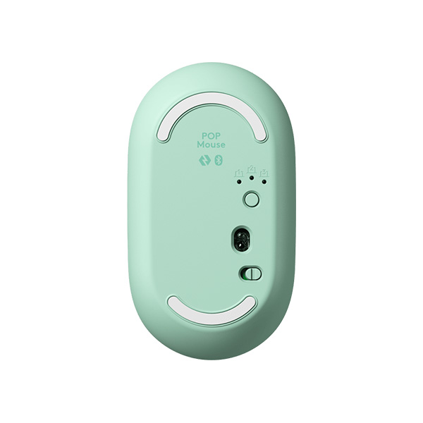 Chuột không dây Logitech Pop Emoji Tím xanh  910-006515 | Hàng chính hãng