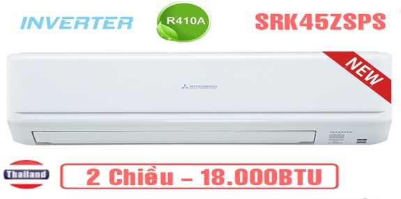 Điều hòa Mitsubishi Heavy 18.000BTU 2 chiều inverter SRK/SRC45ZSPS-S5 | Hàng chính hãng