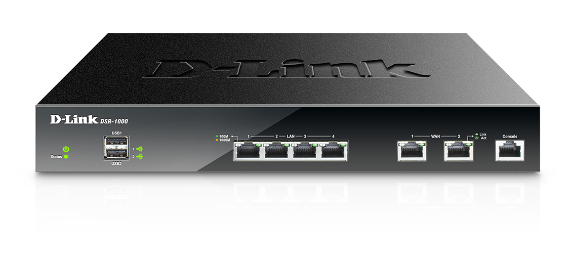 D-Link DSR-1000 – Router VPN Unified Services Dual WAN Gigabit