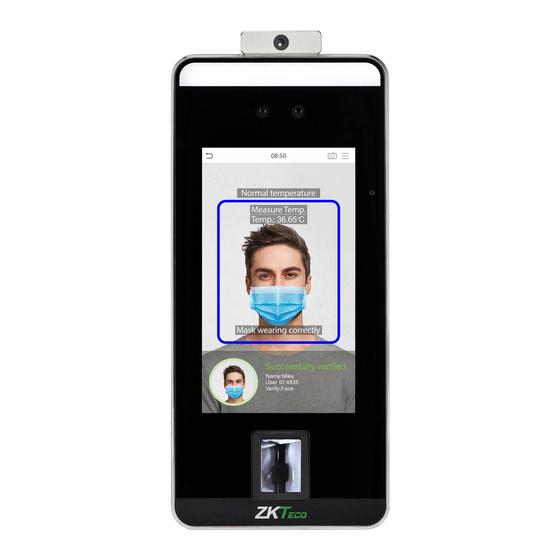 Máy chấm công và kiểm soát ra vào ZKTeco SpeedFace-V5L[TI]