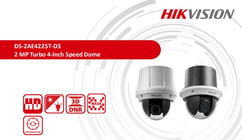 Hikvision Camera Speed dome TVI quay quét 2MP trong nhà DS-2AE4215T-D3 | Hàng chính hãng