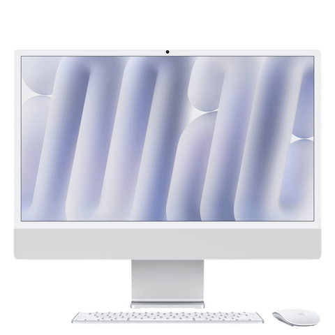 Máy tính để bàn Apple iMac M4 10C CPU 10C GPU 16GB RAM 256GB SSD 24" 4.5K(Bạc)