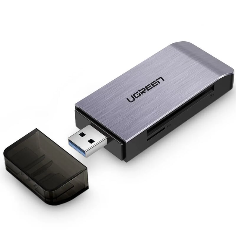 Đầu đọc thẻ USB 3.0 hỗ trợ SD/TF/CF/MS Ugreen 50541 | Hàng chính hãng