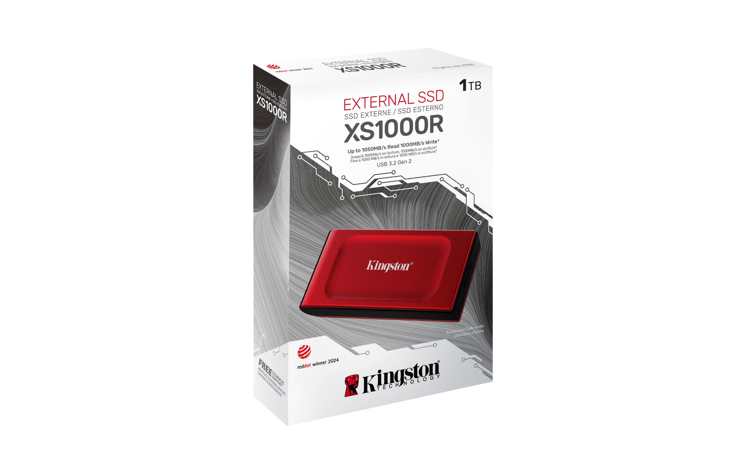SSD Kingston XS1000 Di Động Cao Cấp