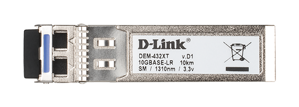 MODULE SFP+ D-LINK DEM-432XT – 10GBASE-LR SINGLE-MODE 10KM