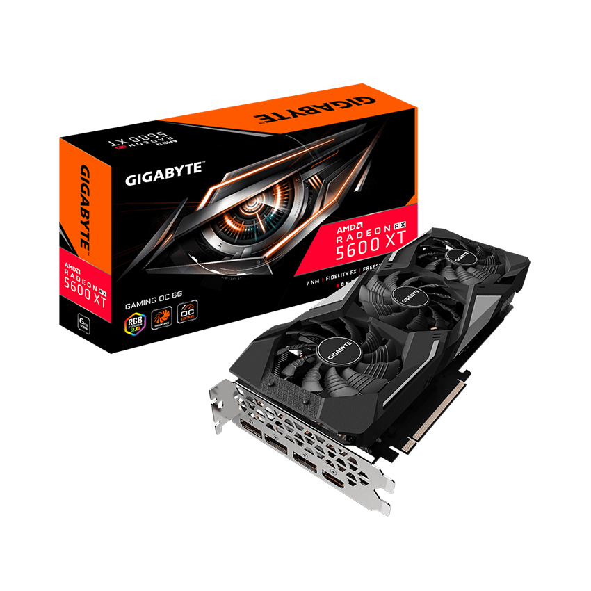 Card Màn Hình GIGABYTE RX 5600 XT GAMING OC 6G