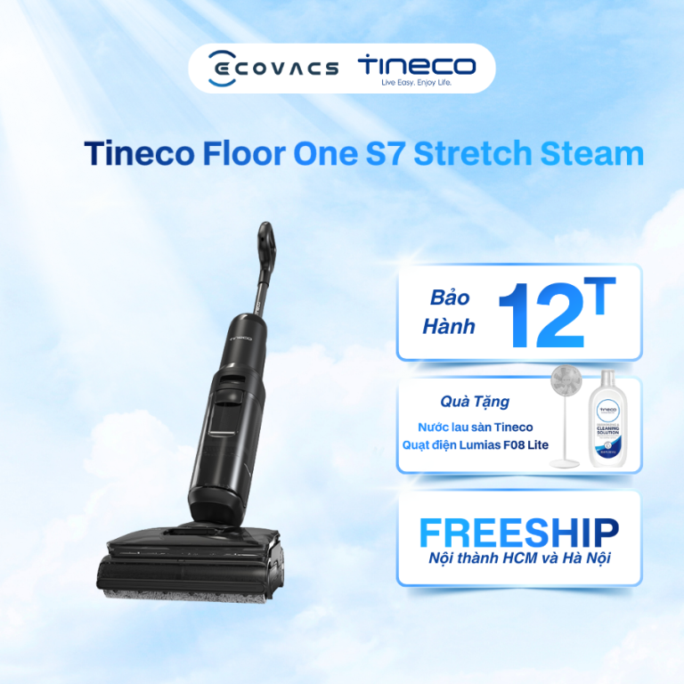 Tineco Switch S7 Stretch Quốc Tế Màu Đen