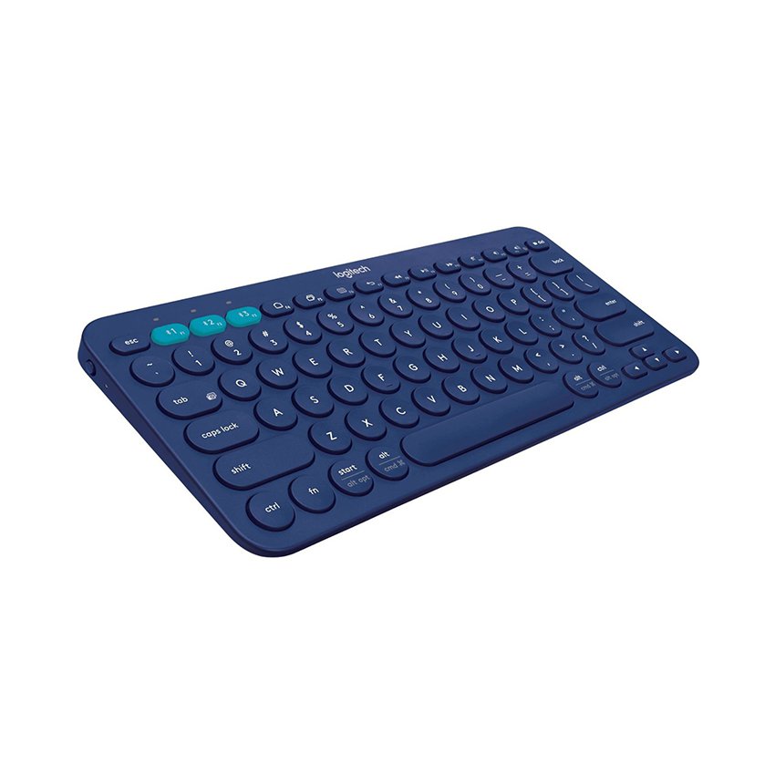 Bàn phím không dây Bluetooth Logitech K380 Xanh dương 920-007597 | Hàng chính hãng