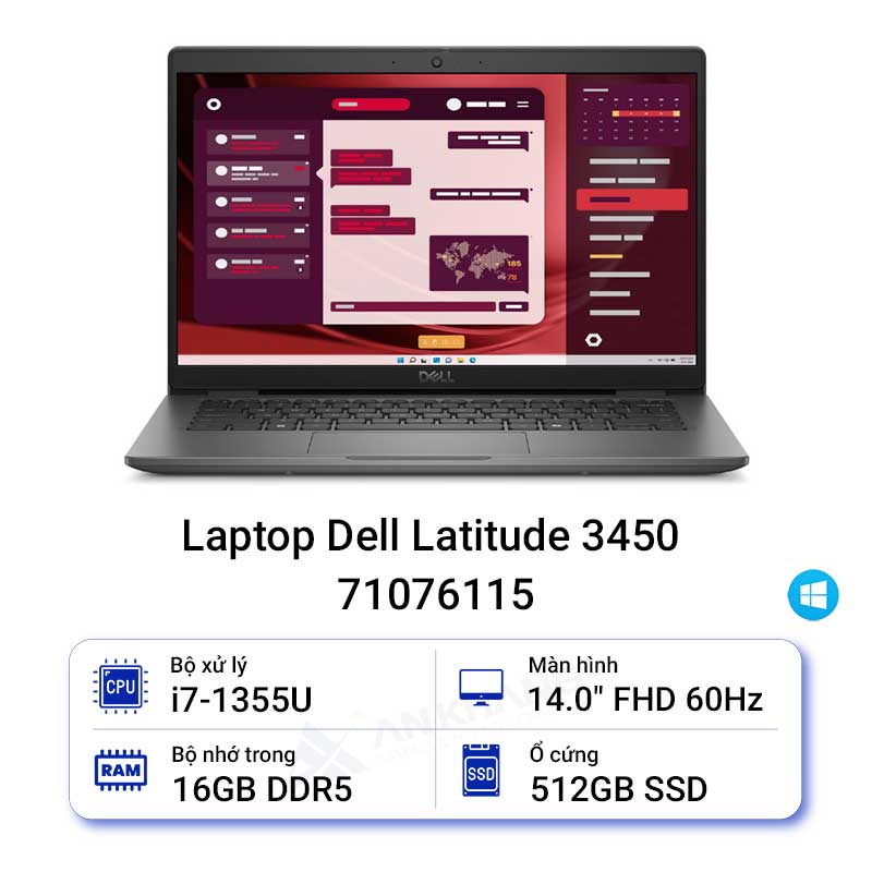 Laptop Dell Latitude 3450 71076115
