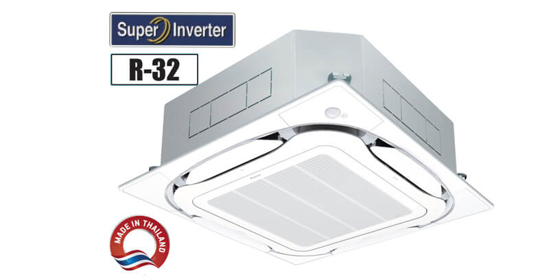 Điều Hòa Âm Trần Cassette Daikin FCFC40DVM/RZFC40DVM | Hàng chính hãng