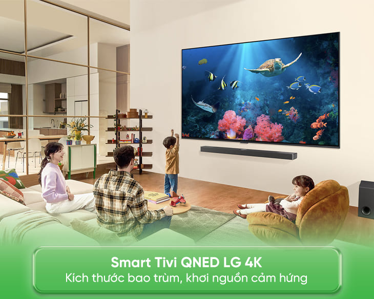 Smart TV LG 55QNED86TSA 4K 55 inch Mới 2024 | Hàng chính hãng