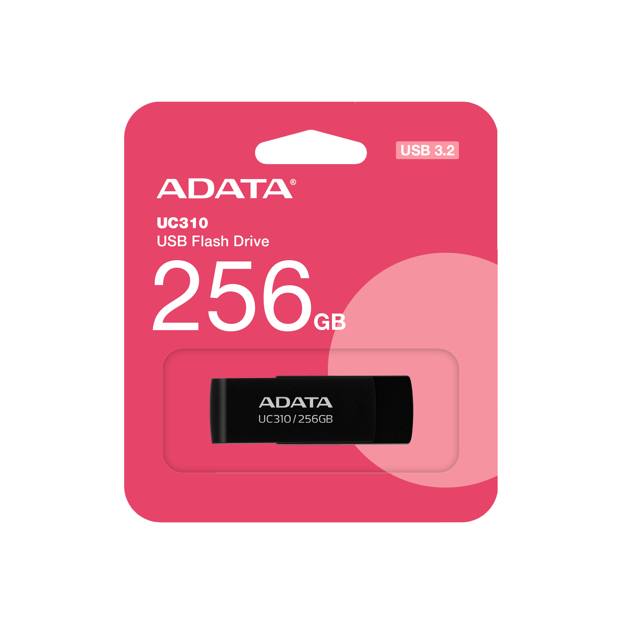 USB ADATA UC310-256G-RBK 256GB USB 3.2 Gen1 – Màu Đen