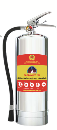 Bình Chữa Cháy Đa Năng All In One Elephant 114 – Khắc Tinh Của Mọi Đám Cháy (Kể Cả Pin Lithium)