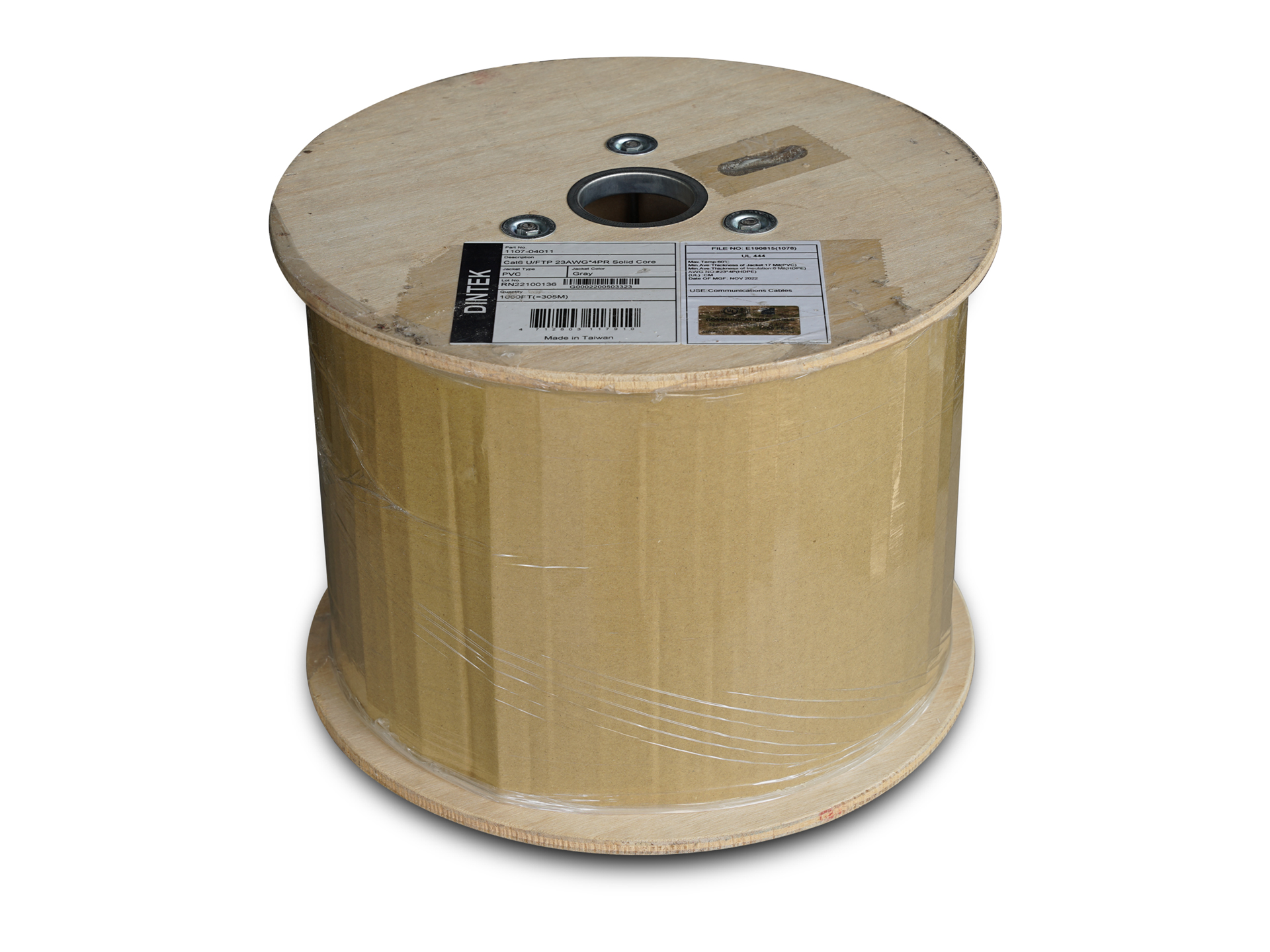 Cáp mạng Inst C6A-U FTP 4P Dca AWG23 650MHz