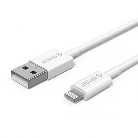 Cáp sạc và dữ liệu Iphone USB A to Lightning MFI - AL01-10-WH | Hàng chính hãng