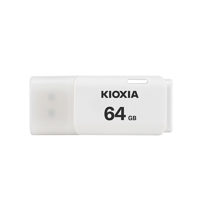 USB KIOXIA TransMemory U202 64GB LU202W064GG4 – USB 2.0, màu trắng
