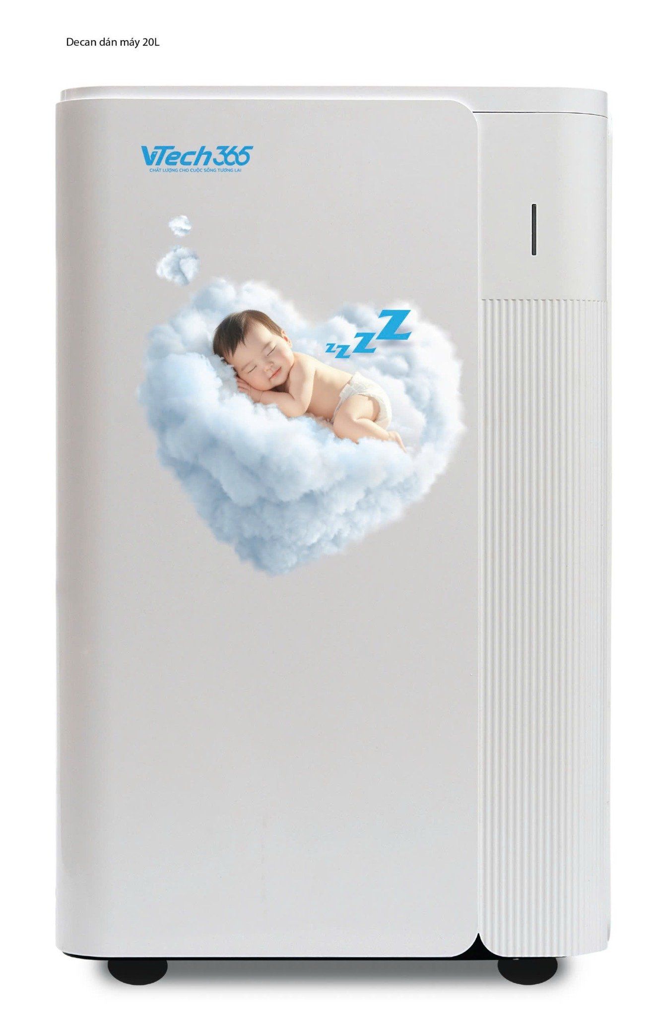 Máy Hút Ẩm VTECH365 Lite VT-HA200-W: Giải Pháp Chống Ẩm Hoàn Hảo Cho Gia Đình