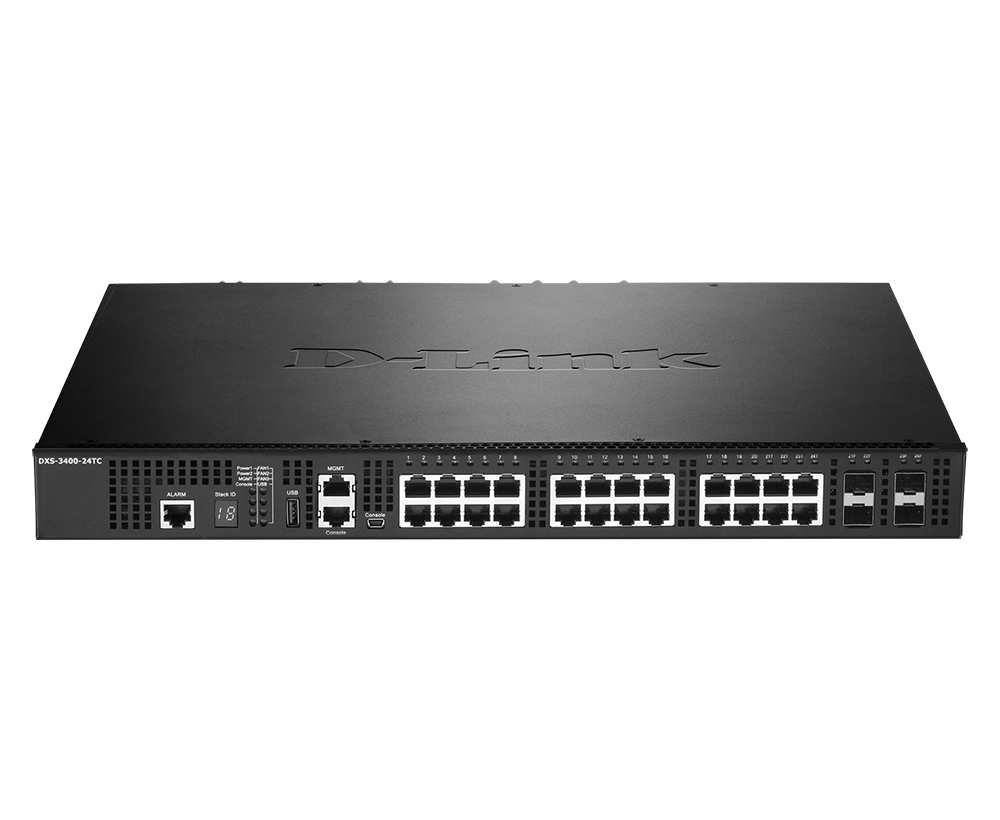 D-Link DXS-3400-24TC – Switch Managed Layer 3 10 Gigabit
