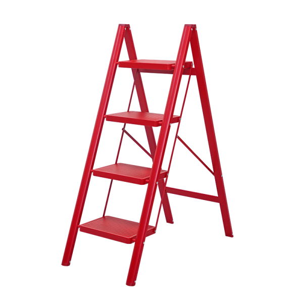 Thang ghế gấp gọn thông minh 4 bậc FUJIHOME SL104R (Red)
