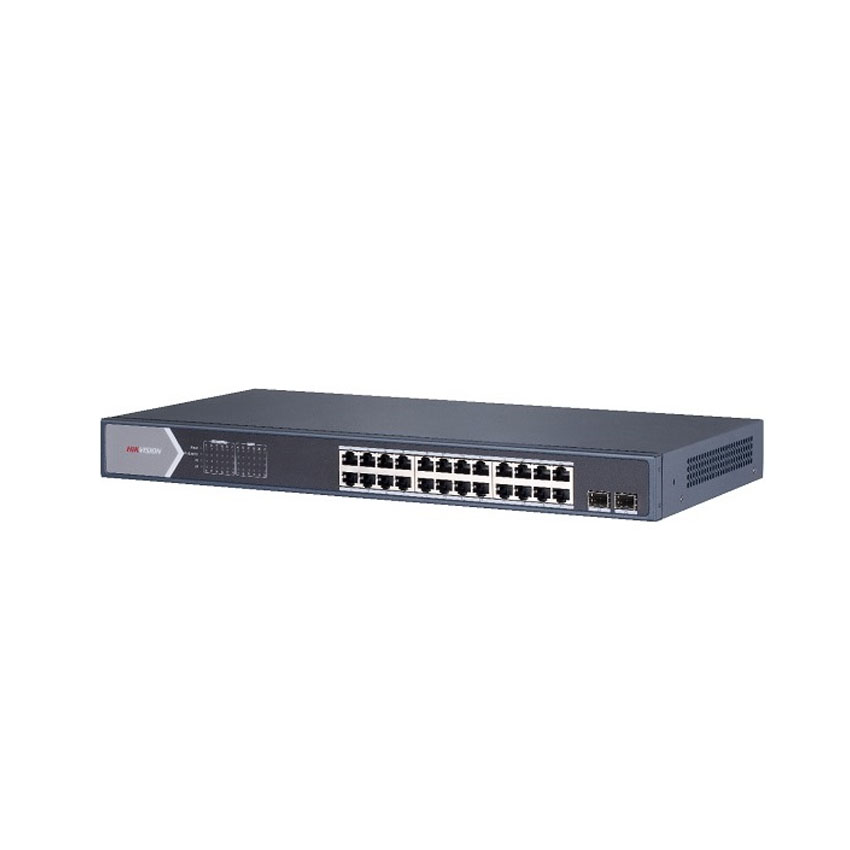Switch PoE GIGABIT 24 cổng HIKVISION DS-3E0526P-E/M | Hàng chính hãng