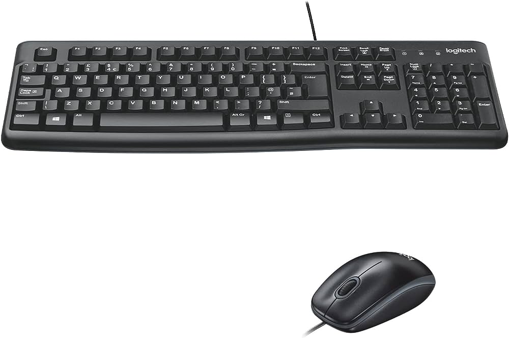 Bộ Bàn phím Logitech + Chuột MK120 (920-002586) | Hàng chính hãng