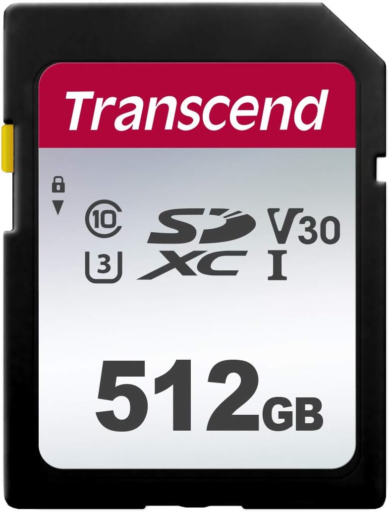 Thẻ SD Transcend TS512GSDC300S | Hàng chính hãng
