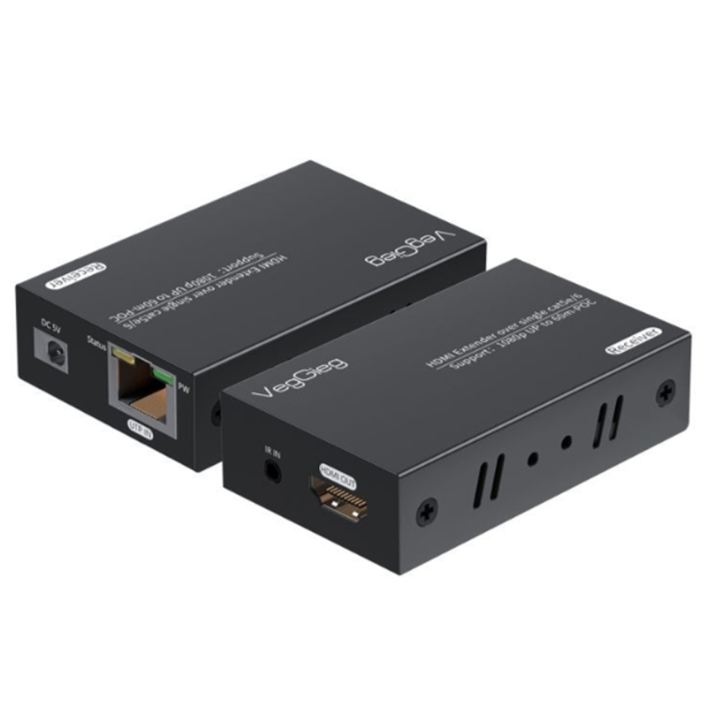 Bộ mở rộng HDMI cáp đơn VegGieg 60M