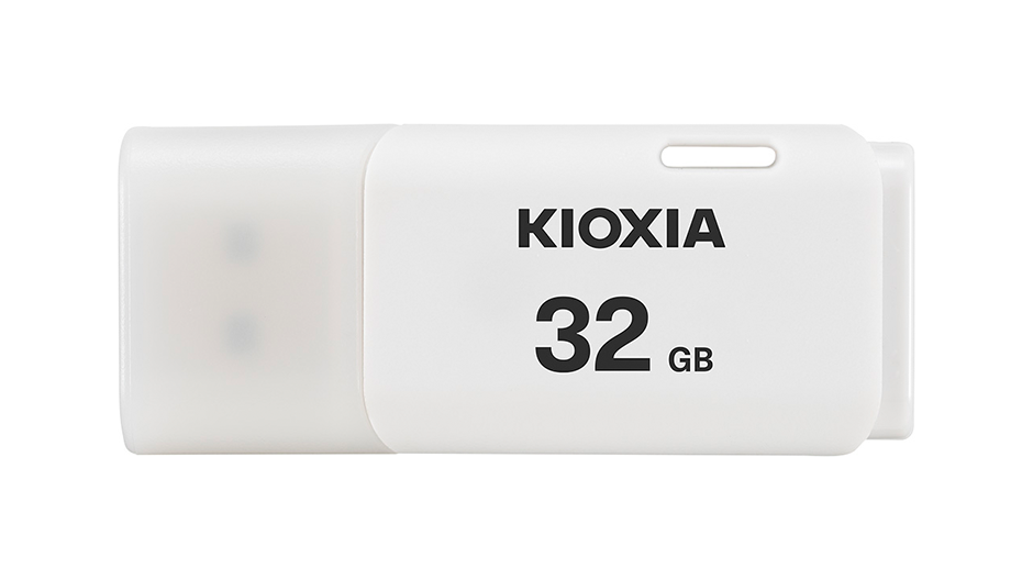 USB KIOXIA TransMemory U202 32GB LU202W032GG4 – USB 2.0, màu trắng