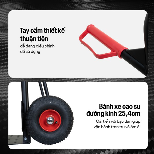 Xe kéo đẩy hàng 2 bánh gấp gọn Fujihome CC6300