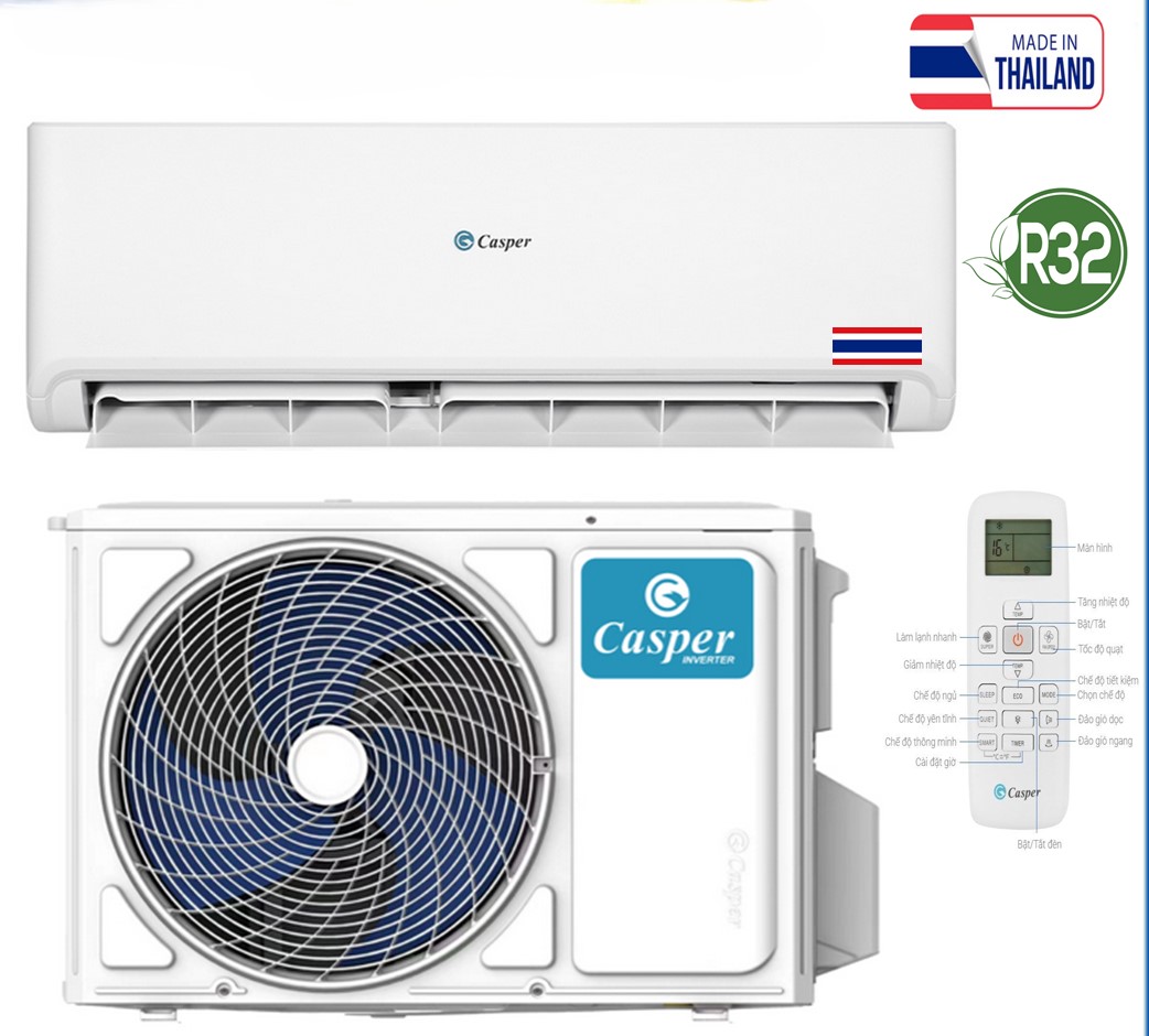 Điều hòa Casper 9000 BTU 1 chiều SC-09IS36 gas R-32 NEW 2024 | Hàng chính hãng