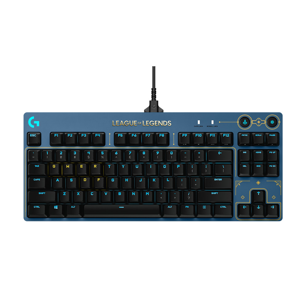 Bàn phím cơ TKL Logitech Pro League of Legends Edition GX Brown 920-010538 | Hàng chính hãng