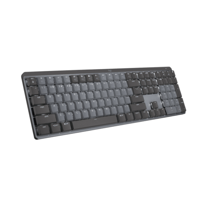 Bàn phím cơ không dây Logitech MX Mechanical Mini Graphite Tactile Quiet Switch 920-010783 | Hàng chính hãng
