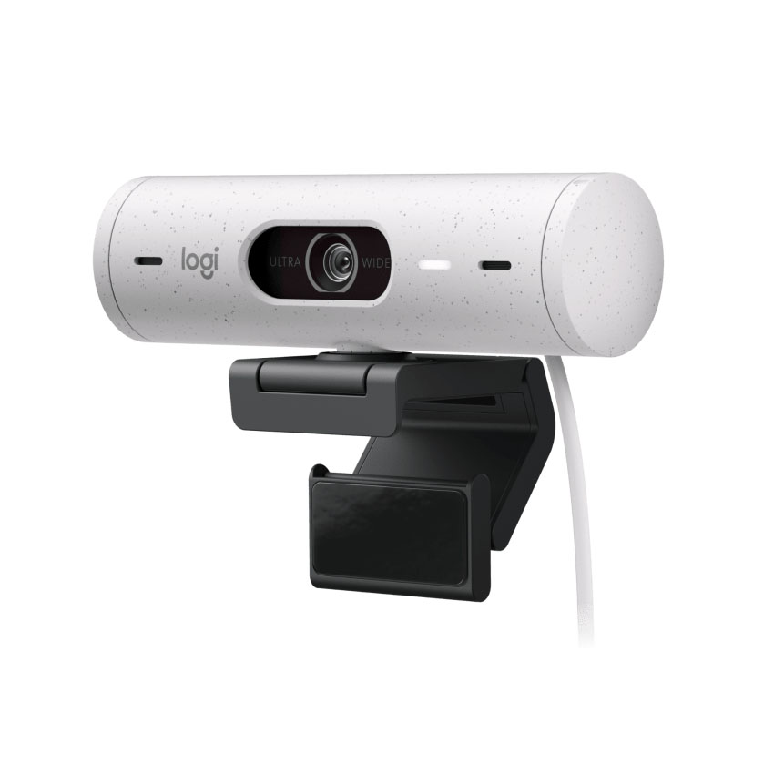 Webcam máy tính Logitech Brio 500 White 960-001429 | Hàng chính hãng
