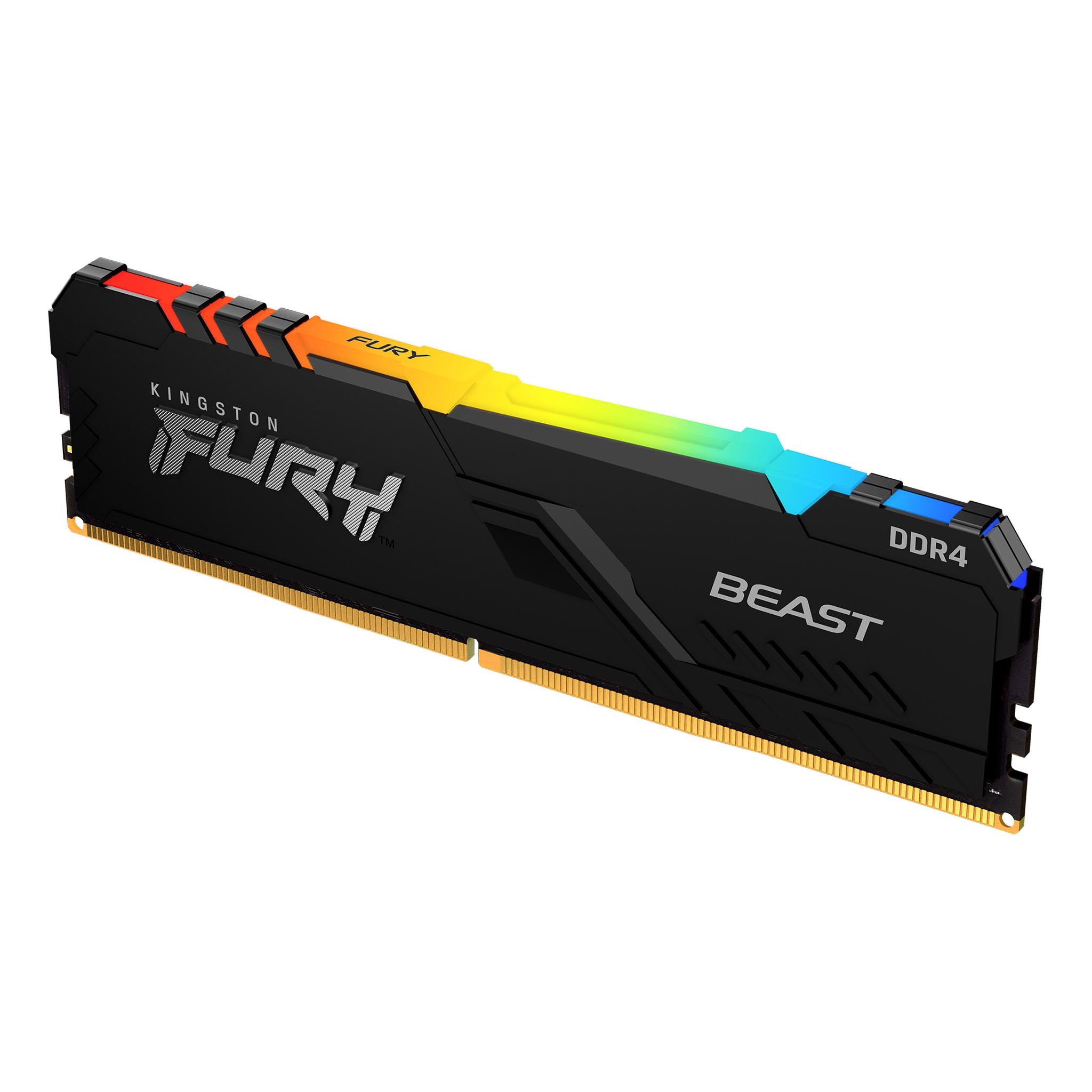 RAM PC Kingston FURY Beast RGB 8GB DDR4 3200MHz