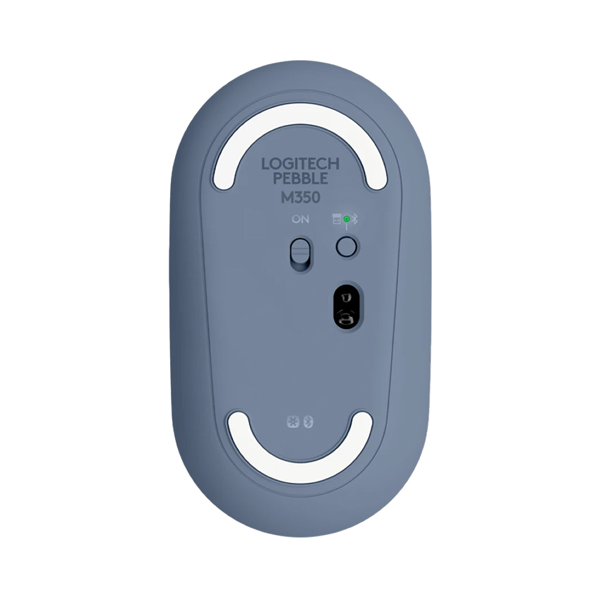 Chuột không dây Logitech Pebble M350 Xanh 910-006667 | Hàng chính hãng
