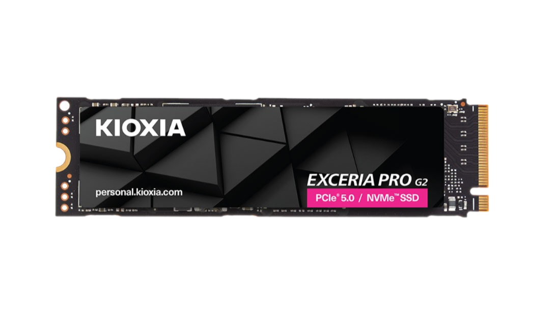 KIOXIA EXCERIA PRO G2 NVMe SSD 2TB LVE10Z2T04G8 – SSD M.2 PCIe Gen5 x4 hiệu năng cao