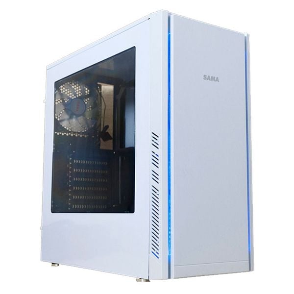 Vỏ máy tính Sama BLACK GOLD WHITE