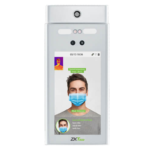 ZKTeco RevFace15[TI] – Thiết Bị Kiểm Soát Cửa Nhận Diện Khuôn Mặt AI Và Đo Thân Nhiệt