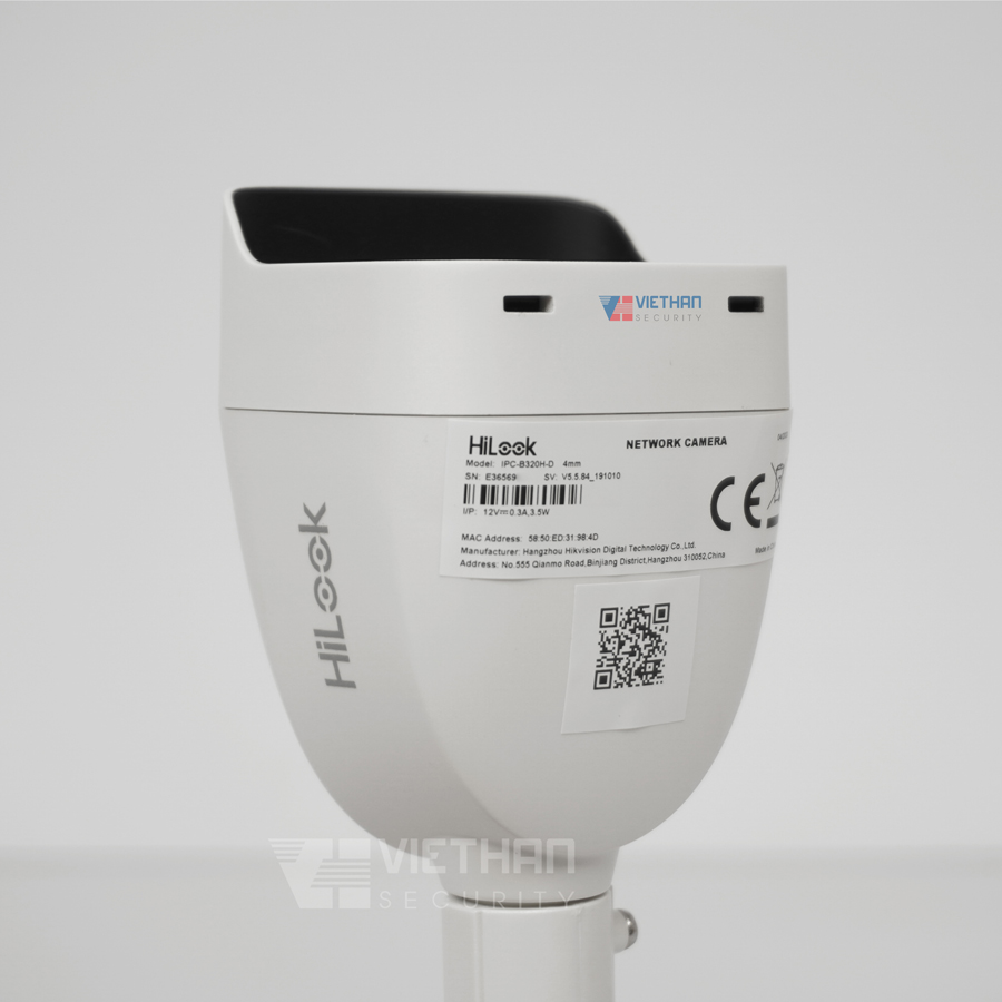 Camera IP 2.0MP HILOOK IPC-B320H-D