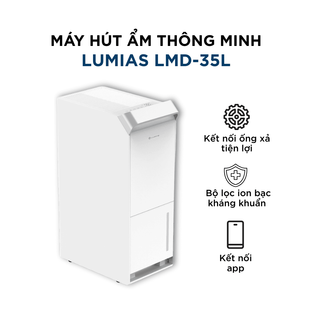 Máy Hút Ẩm Lumias LMD-35L – Công Suất Mạnh Mẽ, Giải Pháp Chống Ẩm Hoàn Hảo Cho Không Gian Lớn