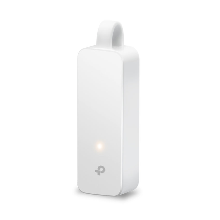 Giắc chuyển đổi từ Type C sang LAN Gigabit TP-Link UE300C màu trắng | Hàng chính hãng