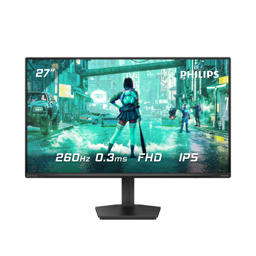 Philips Evnia 27M2N3200PF/71 – Màn Hình Gaming Fast IPS Full HD 260Hz