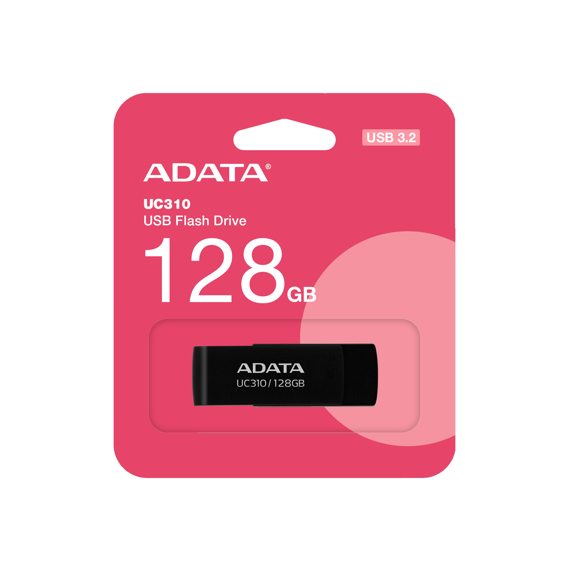 USB ADATA UC310-128G-RBK 128GB USB 3.2 Gen1 – Màu Đen