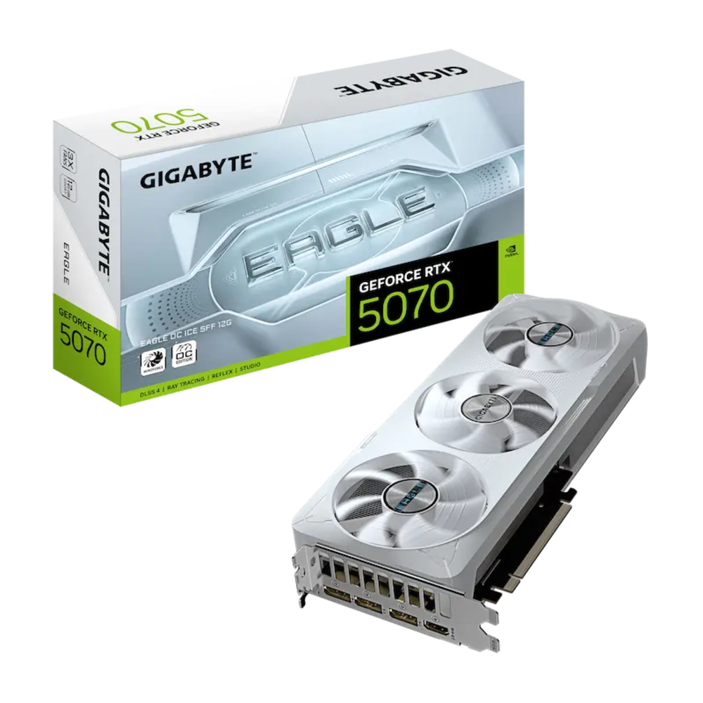 Card đồ họa Gigabyte GeForce RTX™ 5070 EAGLE OC ICE 12G