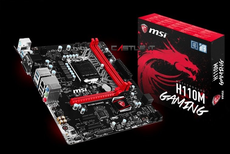 Bo mạch chủ MSI H110M Gaming hiệu suất cao